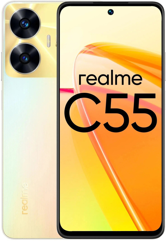 Купить Смартфон realme C55 8/256 ГБ, золотой